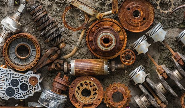 Corroded Car Parts